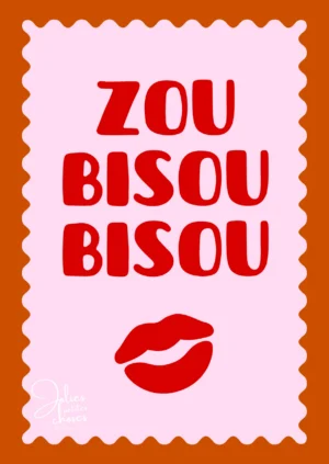 Carte Bisous