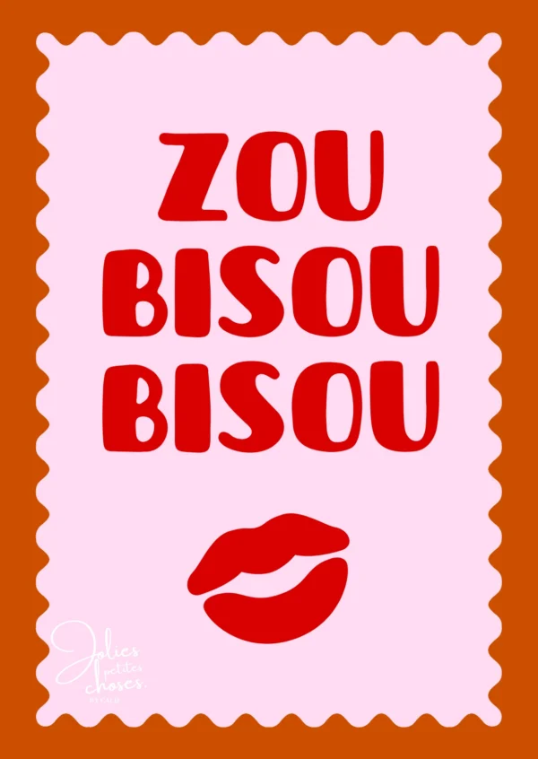 Carte Bisous