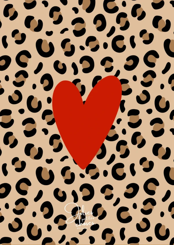 Carte léopard