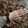 Chouchou Romie à pois – Tendance et fait main