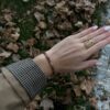 Bracelet Liberty - Camille Bracelet Liberty - Camille tissu marron